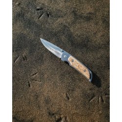 MFK VISA Lynx Curly Birch Foldekniv 
