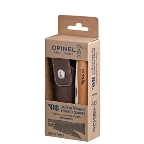 Opinel N8 B�g L�derskede