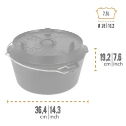Petromax Dutch Oven Ft9 8,5L