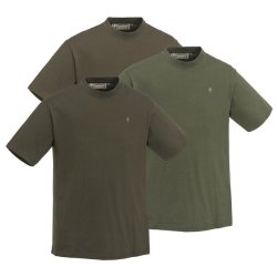 Pinewood 3-pak Green/Brown/Khaki T-Shirt
