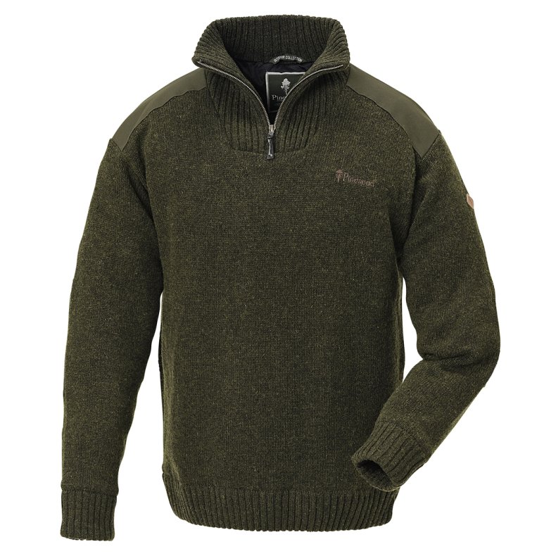 Pinewood Hurricane Sweater Dark Olive XL