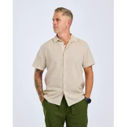 Pinewood V�rnamo Hemp Mix S/S Skjorte M