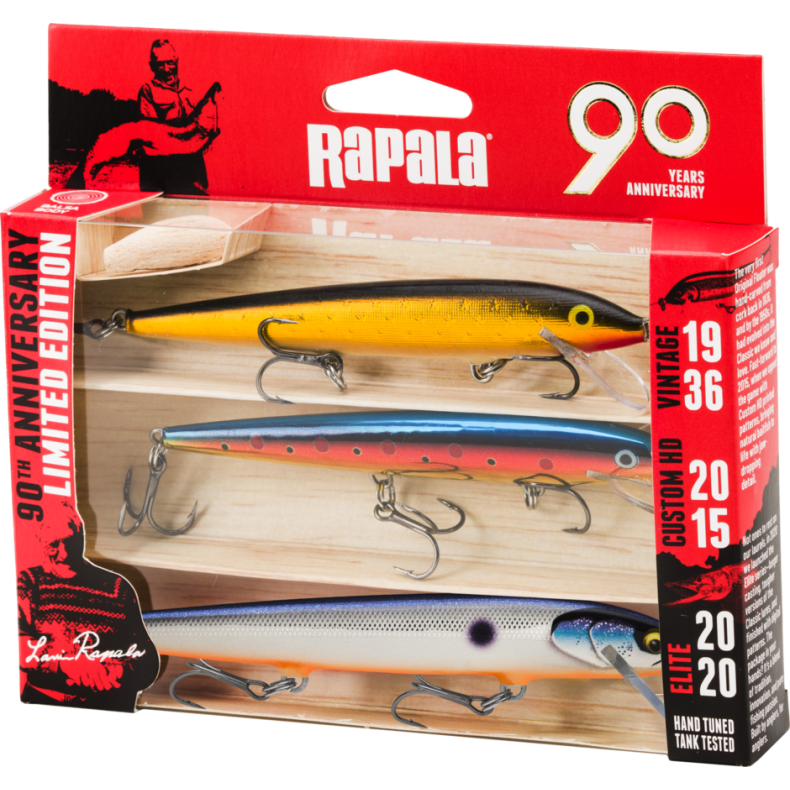 Rapala 90 Years Floater 3-pack Large