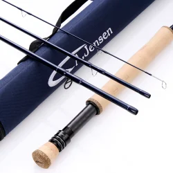 A jensen Rip Tide 9� 4 Delt Fluestang