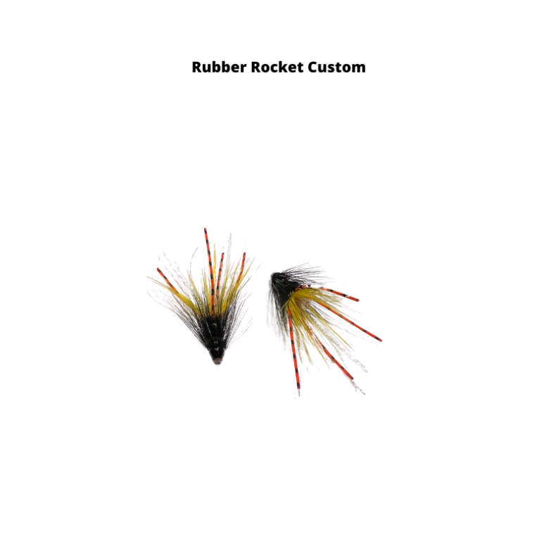 Rubber Rocket Custom Lakseflue