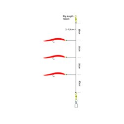 Kinetic Sabiki Makk #10/0 Torskeforfang