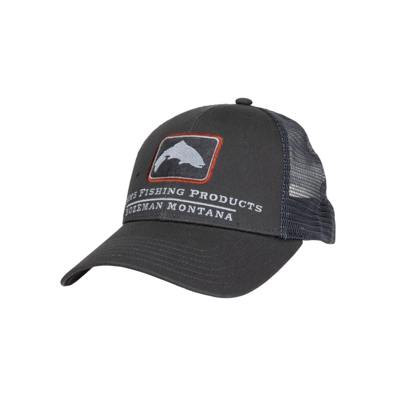 Simms Carbon Trout Icon Small Fit Cap
