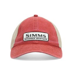 Simms Orange Heritage Truck Cap