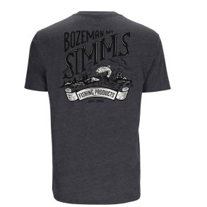 Simms Bozeman Scene T-Shirt Titanium
