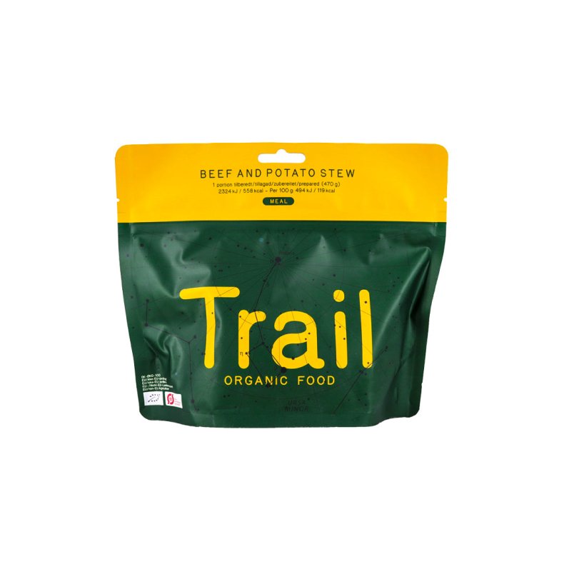 Trail Food Beef &amp; Patato Stew Organic