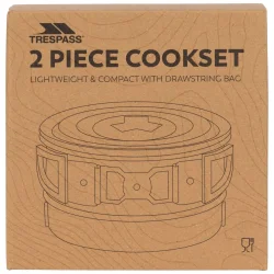 Trespass 2 Piece Cookset