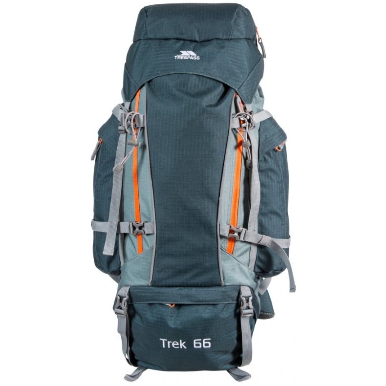 Trespass Trek 66 L Rygsk Gr&oslash;n 66 Liter