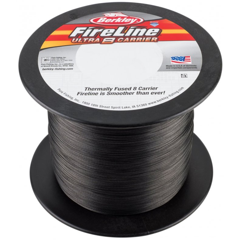 Pspoling af Fletline Fireline X8 Sort - 1.50kr m 0,25mm 18,4kg