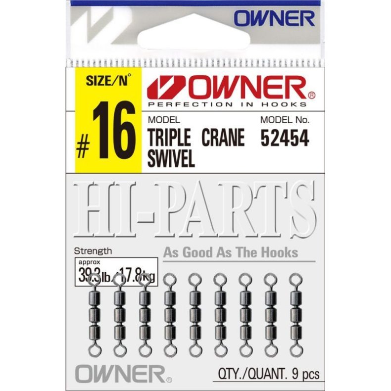 Owner Triple Crane Swivel