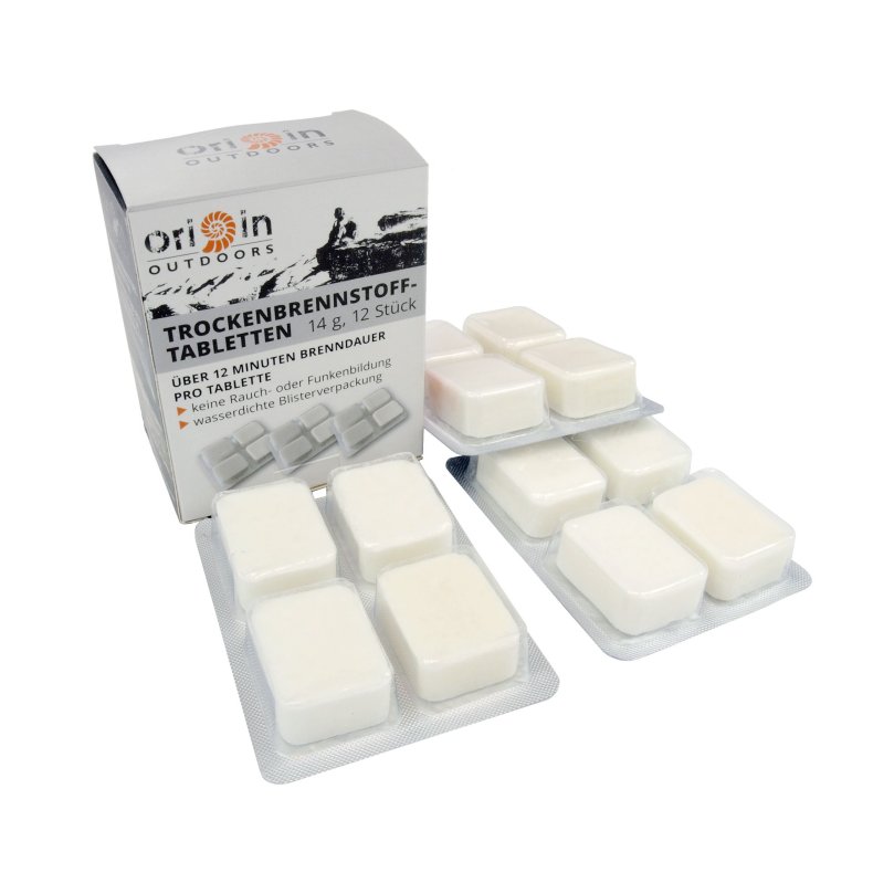 Solid Fuel Tablets 12 pcs