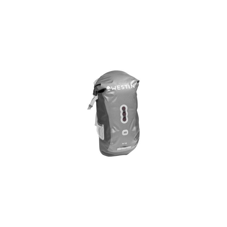 W6 Roll-Top Backpack Silver Grey 40L