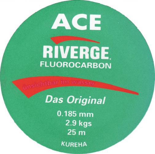 Se Riverge Ace Fluocarbon 25m 0,235mm 4,90kg 25m hos Outdoor i Centrum