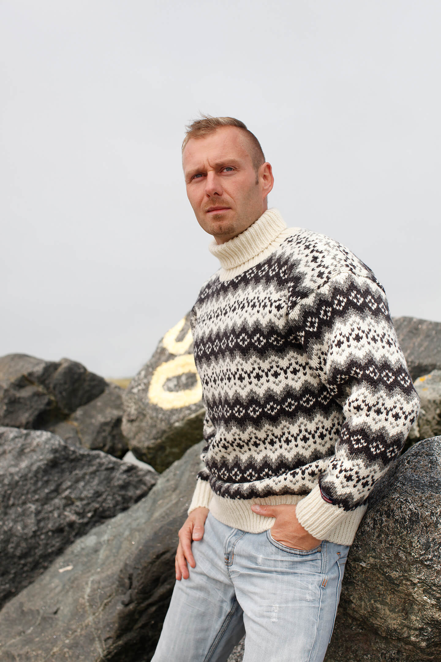 Billede af Charm Islænder sweater M