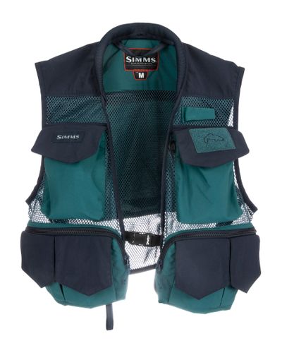 Simms Tributary Fiskevest Deep sea Green L – Simms – Outdoor i Centrum
