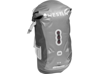 W6 Roll-Top Backpack Silver Grey 40L